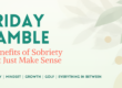 Benefits of Sobriety